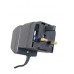 EU 2 pin To UK 3 pin EURO TRANSFORMER TO UK CONVERTER PLUG (BCA-BK 3A) BLACK